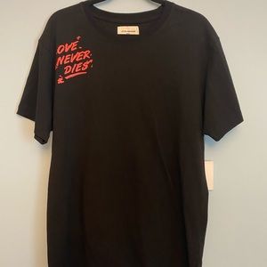 Lifted Anchors Love Never Dies Tee in Black